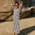 Import Fashionable Women Casual Summer Dresses Loose  Printing Maxi  Dress  For Beach Vacation from China