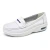 Import fast ship Cow Leather Women White Anti-Slip Hospital Work white Nurse Shoes from China