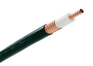 Feeder cable 1/2&quot; Flexible Coaxial Cable Telecom RF Feeder Cable fire retant