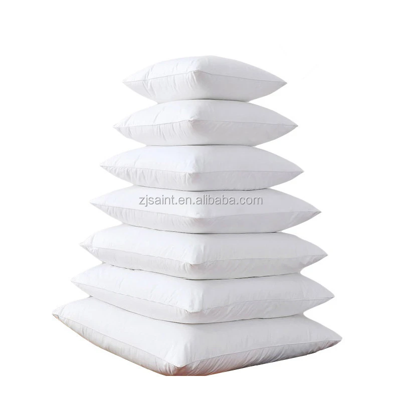 Filled  Wholesale Cheap hotel feather white massage cushion duck goose  patio cushion