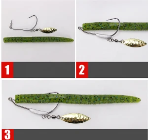 Fishing Lure Stick Senko Worm 13.5cm 10g  Bass Soft Silicon Worm Lures