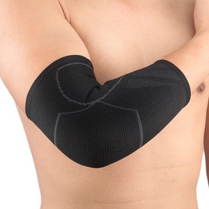 Fitness Elbow Pad Sleeve Knitted Arms Wrap Cover Protector Football Basketball Men&#39;s Sportswear Accessories