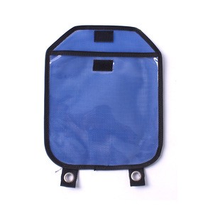 FLB006  customized size PVC and nylon mesh material fishing lure bag water proof tote bag