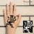 Flower Drawing Stencil wings tattoos designs dragon mix design, wholesale Reusable glitter tattoo stencils