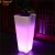 Import flower pots planters modern/garden PE plastic  led light up flower pots & planters from China
