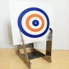 Foldable paper target shooting target stand