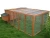 Import Folding Industrial pet cages Wood Poultry Welded Wire Mesh breeding House factory direct flat pack chicken coop from China