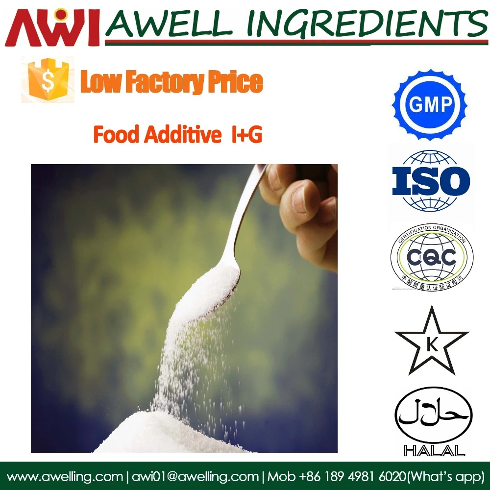 Food Additives Soluble in water flavoring I+G disodium 5&#x27;-ribonucleotide Powder deliver superior