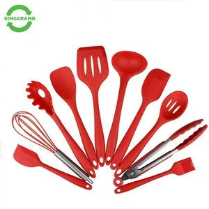 food grade cooking home kitchen silicone cooking tools utensils gadget china dinner set