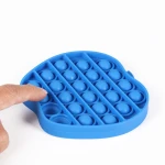 Food Grade Silica Gel Apple Shape Anti Rat Pioneer Educational Game Toy