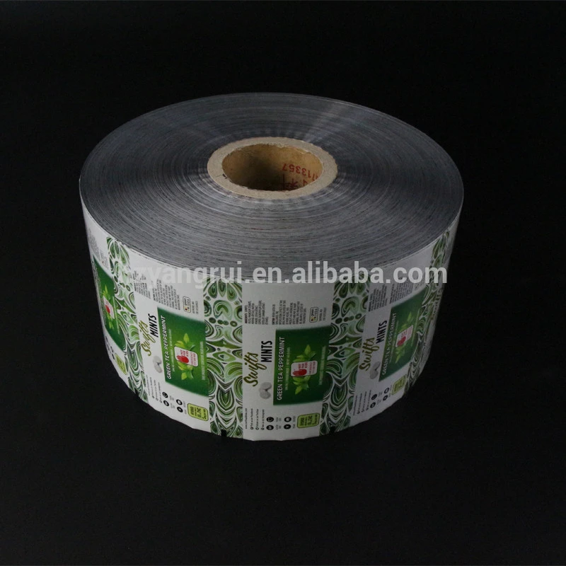 Food packaging film plastic printed bopp metalized film