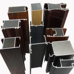Foshan 6063 t5 anodized aluminum extrusion profile  windows and door airfoil