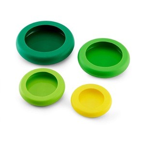 Four-Piece Set Silicone Fruit And Vegetable Fresh-Keeping Cover Silicone Fresh Cover Food Fresh Cover