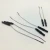 Free samples Carbon fiber tens lead wire pig tails electrode cable for tens electrodes