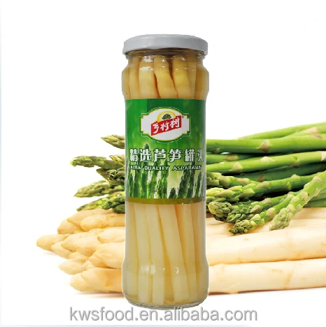 fresh canned asparagus price 212ml white asparagus in glass jar