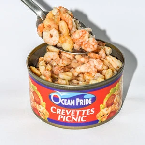 Fresh Ocean Vannamei Picnic Shrimp Canned Prawn Meat from Indonesia