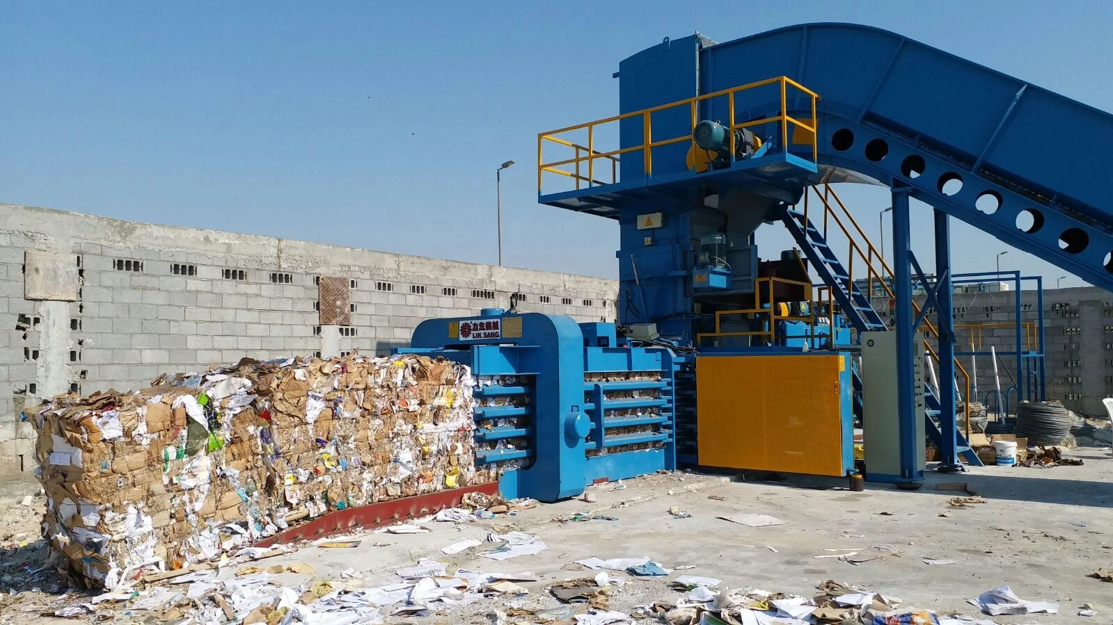 Fully Automatic Hydraulic baler for Waste Paper