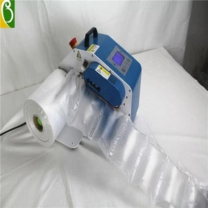 Fully Automatic Plastic Aerated Air Cushion Film Bag Making Machine Easy Operation Sealed Air Pillow Wrap Machine