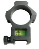 Funpowerland Scope Spirit Level Bubble Ring of 25.4mm/30mm Diameter with 20mm Mount Picatinny Rail Adapter of Hunting Accessory