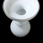 FXZ-9318 Green white colorful calabash round ball shape glass vase for wedding
