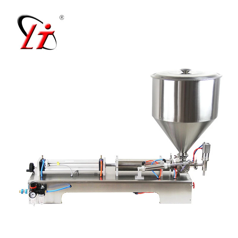 G1WG liquid filling machine automatic quantitative paste filling machine liquor honey beverage soy milk  chili oil sauce filling
