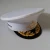 Import gabbanie Police white Hat And Sea Captain Hat Costume Accessory from China