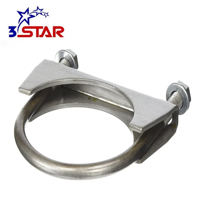 Galvanized iron/stainless steel U bolt type Exhaust Pipe Clamp
