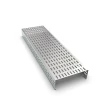 Galvanized steel Ventilated Perforated cable tray supporting system 300x100mm