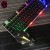 Import Gaming keyboard with mouse High quality colorful back light keyboard USB wired LED gaming keyboard and mouse combo from China