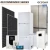 Import GCSOAR Complete Solar System 208L 68W DC 12V Refrigerator 500W Solar Panel 200AH 2.4KWH Battery 1KW  Inverter for Home Shop Use from China