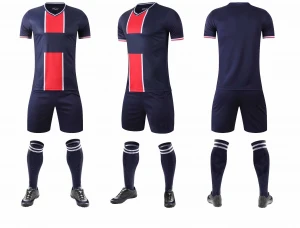 Geili gym Wholesale TracksuitCustom Sublimation Digital Print Quick Dry Football Soccer Jersey Shirt Uniform Wear for Team Men