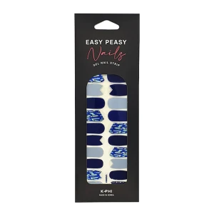 Gel Nail Strip 26pcs Easy Peasy Nails High Quality Premium Gel Nail Sticker wrap