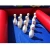 Import Giant Inflatable Human Bowling Pins Balloon Lanes Cheap Outdoor Inflatable Sport Bubble Bowling Ball Alley Set Game from China