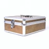 Gold Aluminum Case For Cosmetic Storage