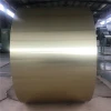 Gold hydrophilic  aluminum foil for titanium air conditioner fin stock
