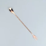 Gold plating  Mixing Cocktail Bar Spoon