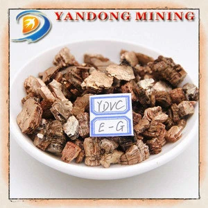 golden silvery white expanded vermiculit / exfoliated vermiculite