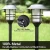 Import Goldmore 12pcs metal waterproof 75 LED Outdoor Dancing Flickering Torches flame solar garden light from China