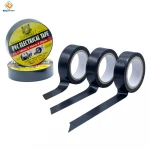 Good China supplier hot sale  black waterproof conductive pvc electrical insulation tape