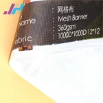 Good Physical Strength Solvent PVC Premium Mesh Flex Banner