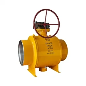 GOST Fully Welded Body Soft Seat Floating Ball Valve