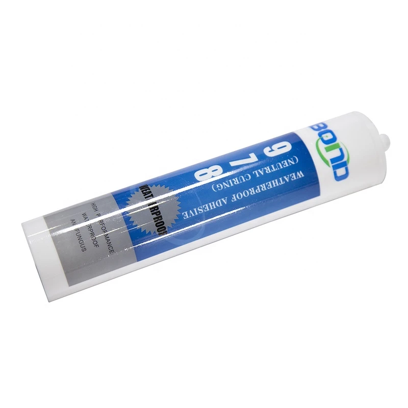 GP Silicone Sealant strong tensile strength  ultra-high UV resistance  Strong viscosity Acetic Silicone Adhesive