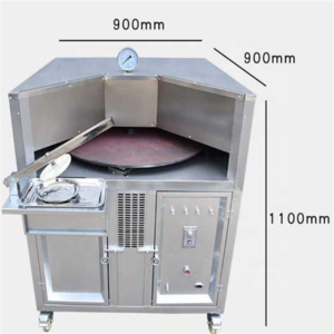Grain product making machines/Rotary small arabic pita bread oven