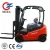Green color car fork lift truck 2000kg capacity electric forklift with factory price used in warehouse