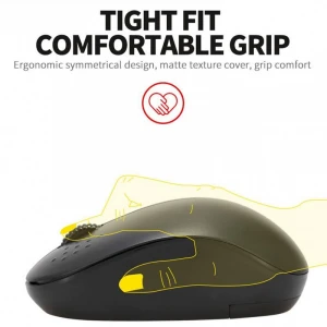 Guangdong Business General USB 2.4G 3D Optical Cordless Office Wireless Ergonomic Computer Mouse