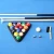Import Guanque High Quality 84" 7ft Billiard Pool Table Snooker Table TP-8407 Blue Color from China