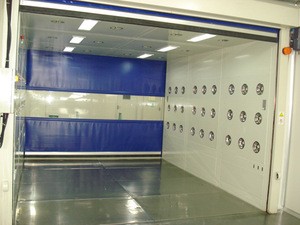 H14 HEPA filter Stainless Steel 304 Cargo Chamber Air Shower Room with customized size and CE certificate