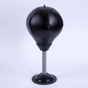 HaiGym Desktop Punching Boxing Ball Stress Buster Speed Bag with Pump