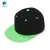 Import Haixing Customize Flat Bill Plain Snap back Blank Snapback Hats from China