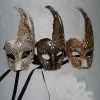 Half-Masks Costume Mask Halloween Costume Party Private Club Lace Mask With Diamond